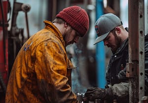 image of two men working for an article about Power of Google Ads